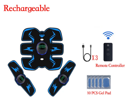 EMS abdominal muscle stimulator trainer