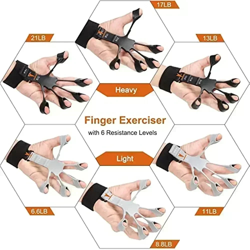 Silicone Grip Training and Finger Exercise