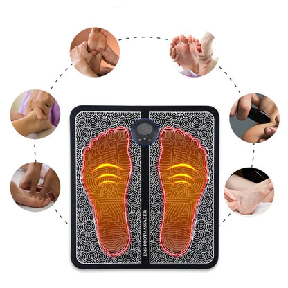 Remote EMS Foot Massager Pad