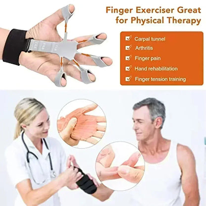 Silicone Grip Training and Finger Exercise