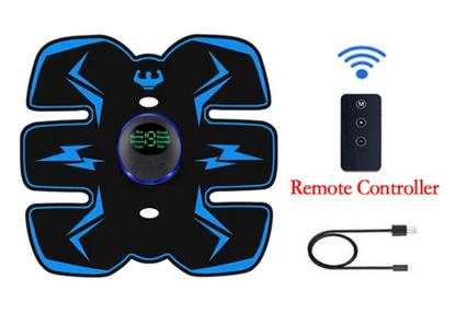 EMS abdominal muscle stimulator trainer