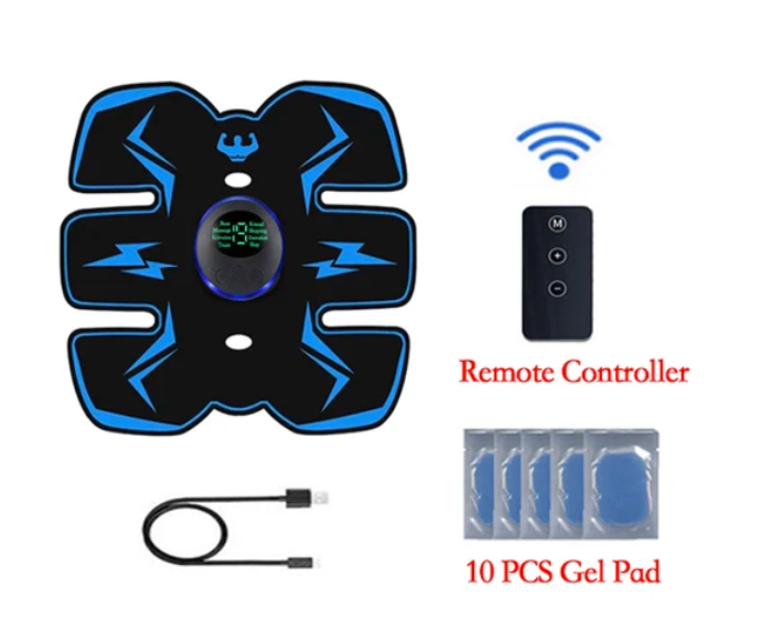 EMS abdominal muscle stimulator trainer